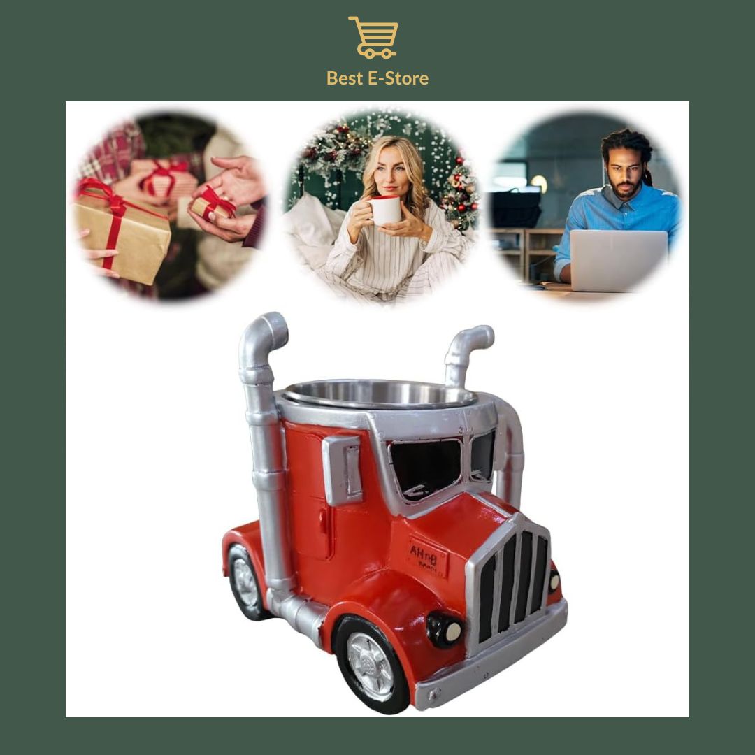 🚛 Tazza da caffè per camion: Regalo perfetto per gli amanti dei camion ☕