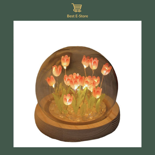 Betoverende tulpenlamp: Gezellige sfeer & perfect cadeau-idee ✨