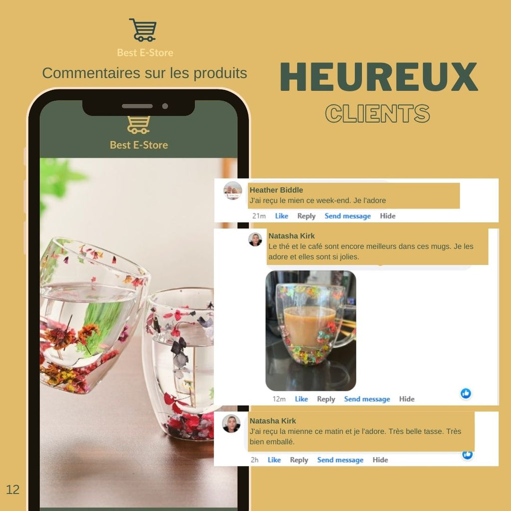 🌼 Fusion Florale: Coupes Verre Double Paroi
