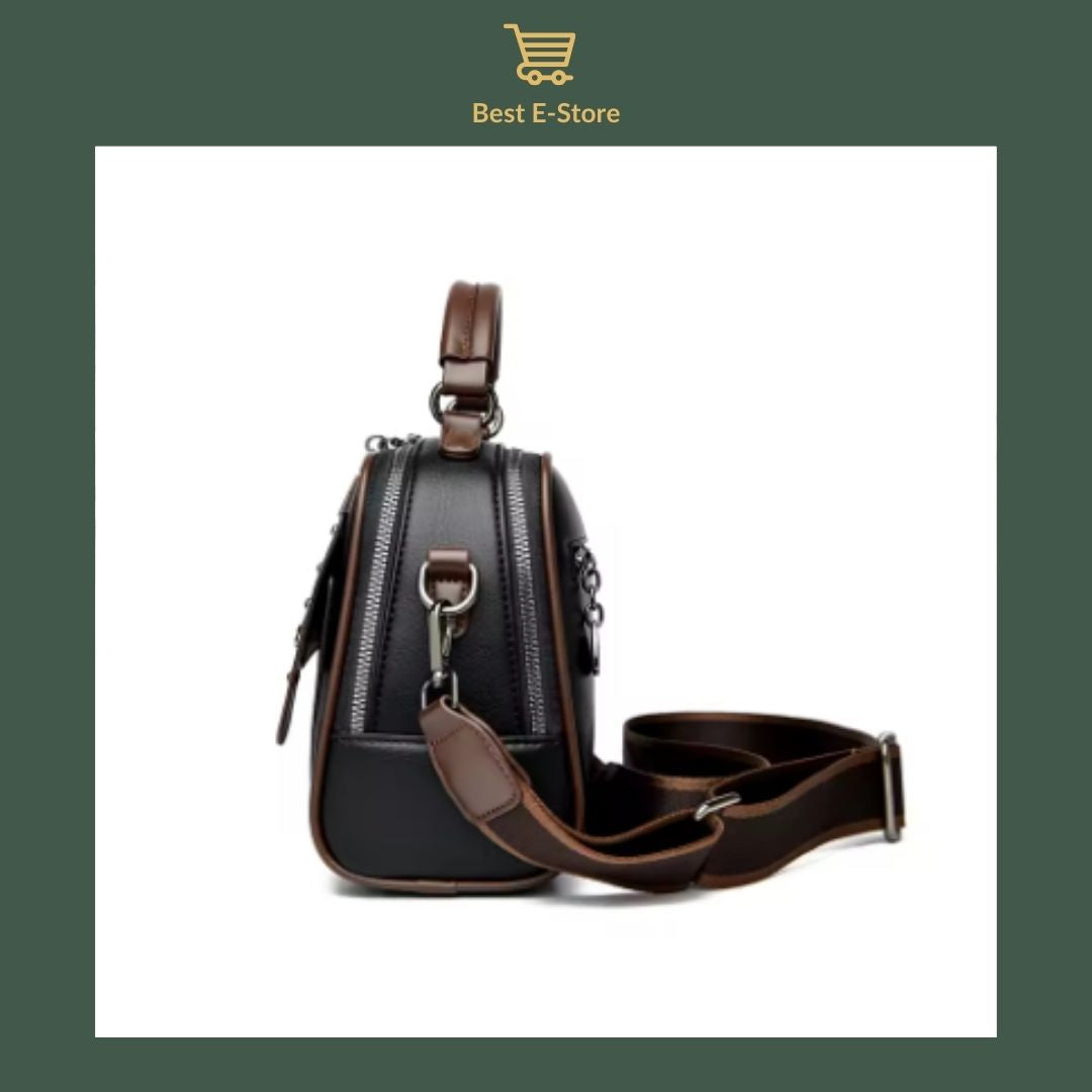 👜 Elegante Leder-Umhängetasche: Stilvoll & geräumig ✨
