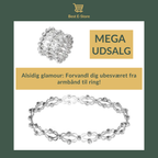 🎁 Den perfekte gave: Konvertibel armring med funklende CZ-glamour 💎