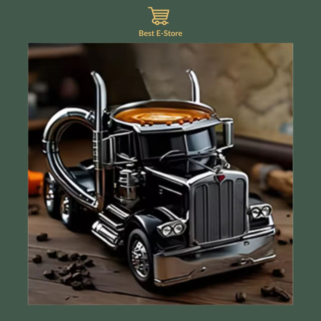 🚛 Semi-Truck Coffee Mug: Perfect Gift for Truck Lovers ☕