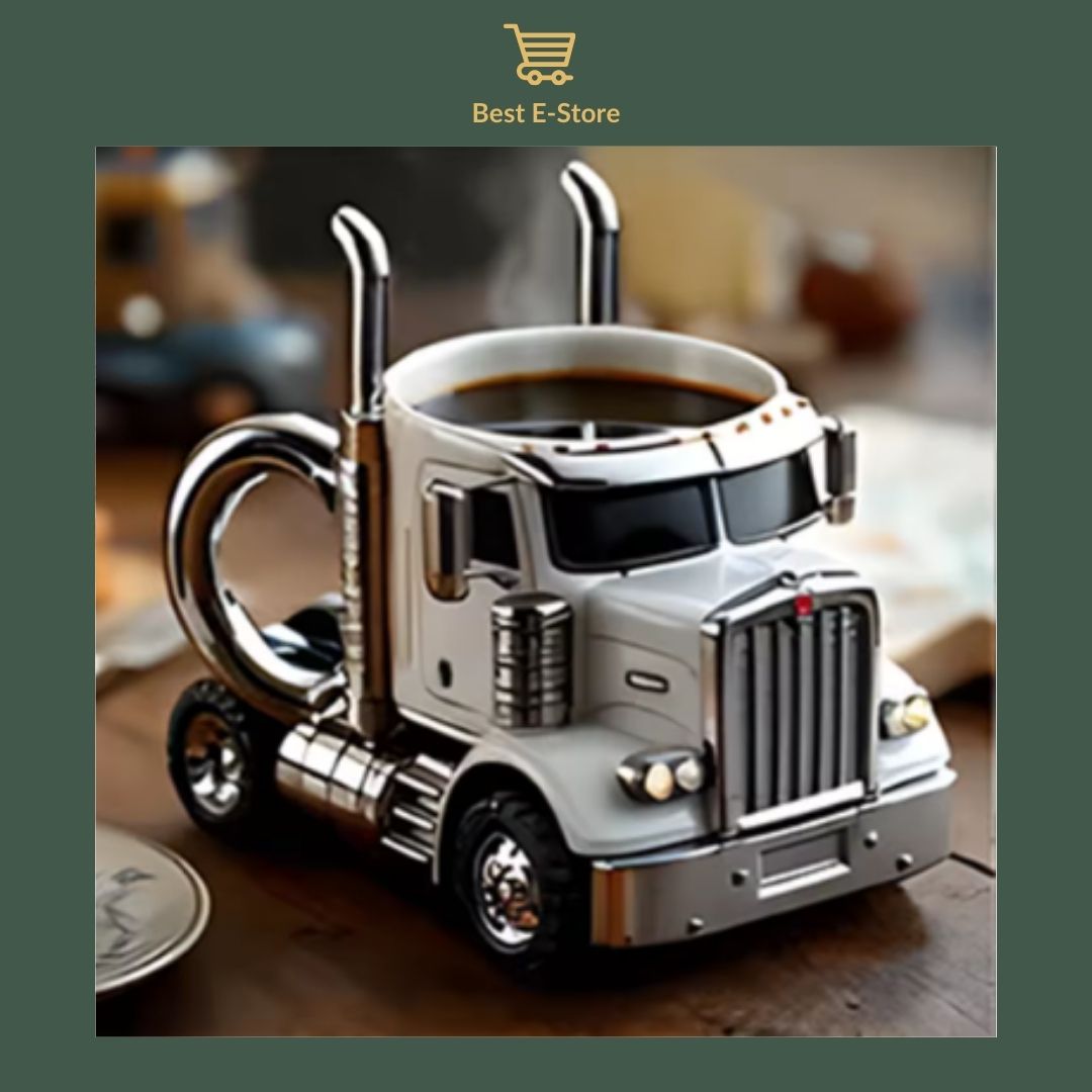 🚛 Tazza da caffè per camion: Regalo perfetto per gli amanti dei camion ☕