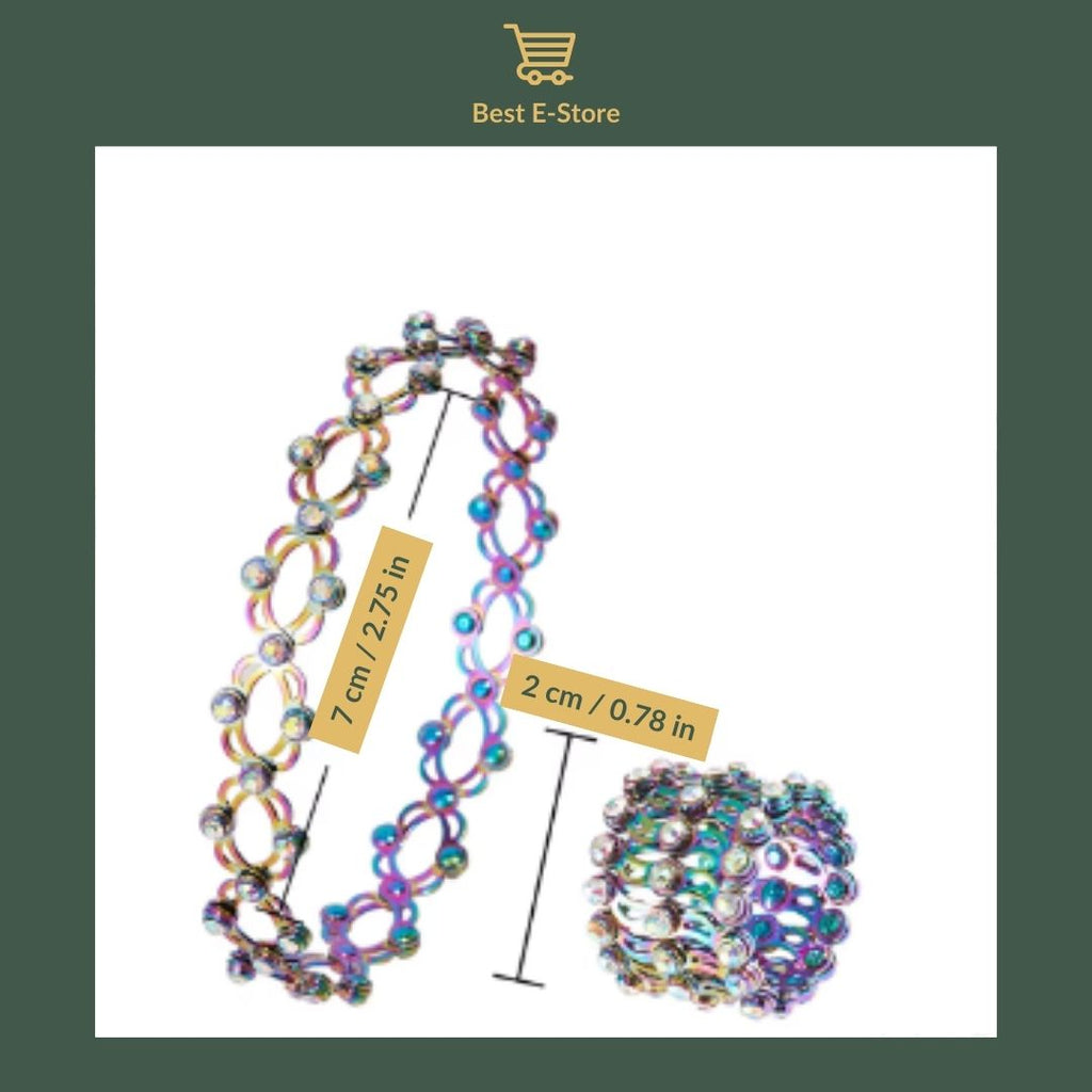 🎁 Das perfekte Geschenk: Wandelbarer Armreif  funkelnden Zirkoniasteinen 💎