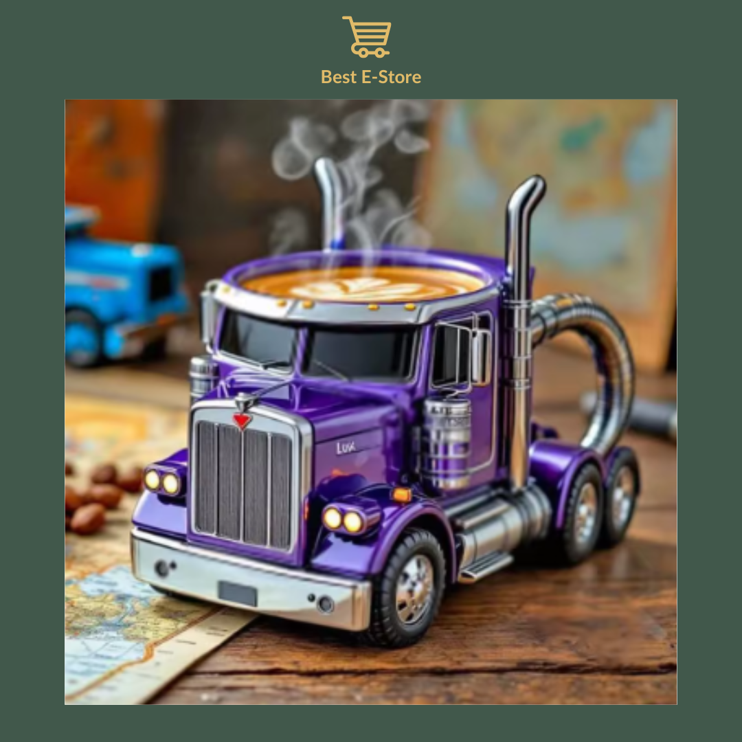 🚛 Tazza da caffè per camion: Regalo perfetto per gli amanti dei camion ☕