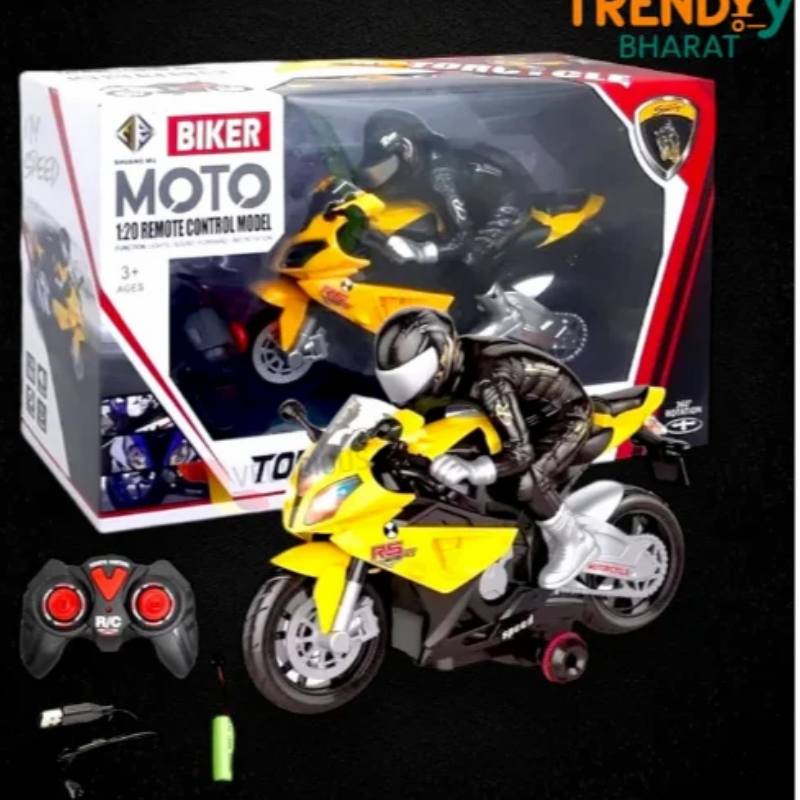 Remote Control 1:20 Scale Stunt Bike