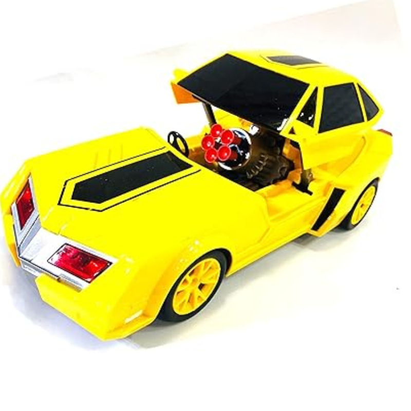 E Toys Shooting Super Car 2.4 GHz Remote Control Transformation R/c Rechargeable Bumblebee Shooting Car