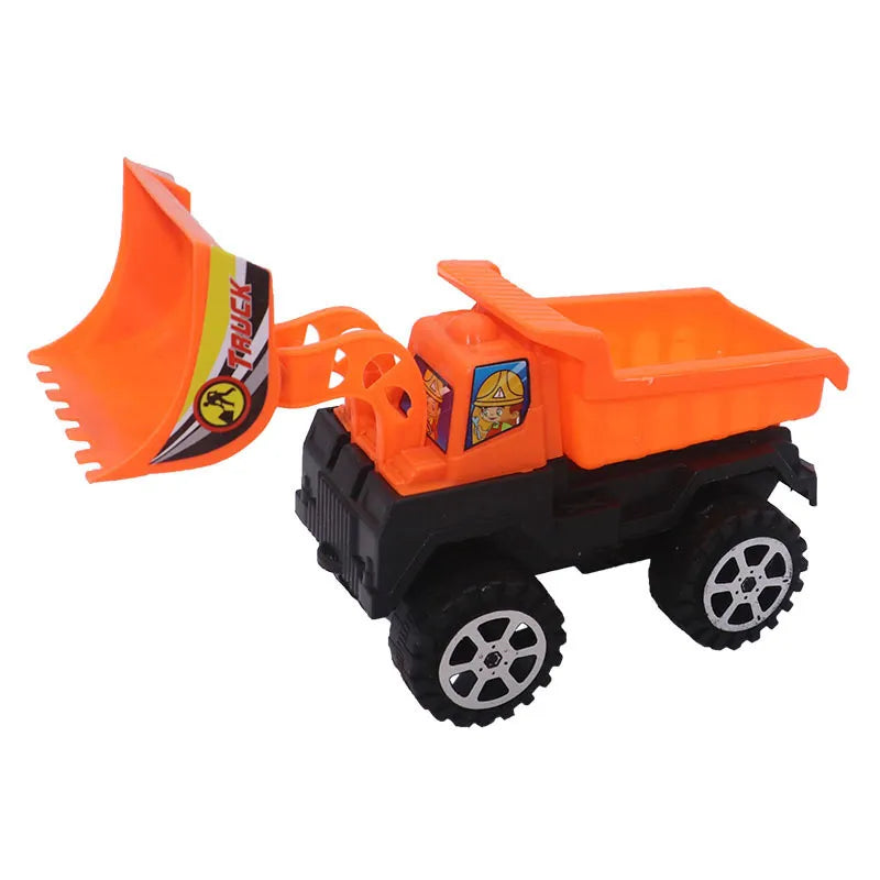 Inertial Cartoon Engineering Vehicle Toys Children Bulldozer Forklift Truck